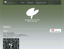 Tablet Screenshot of gemmatika.com